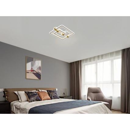 LED Dimbar taklampa LED/140W/230V 3000-6500K + fjärrkontroll