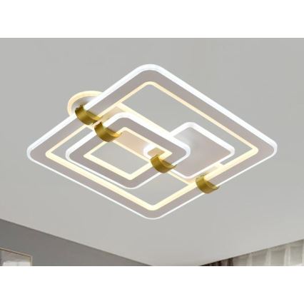 LED Dimbar taklampa LED/140W/230V 3000-6500K + fjärrkontroll
