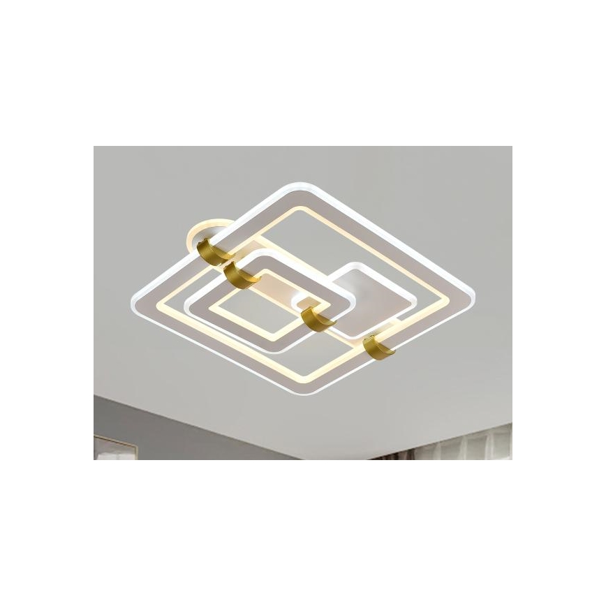 LED Dimbar taklampa LED/140W/230V 3000-6500K + fjärrkontroll