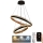 LED Dimbar taklampa LED/140W/230V 3000-6500K Ø 60 cm + fjärrkontroll