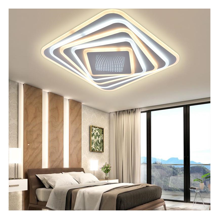 LED Dimbar taklampa LED/150W/230V 3000-6500K + fjärrkontroll