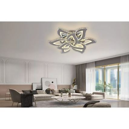 LED Dimbart takmonterat takarmatur LED/180W/230V 3000-6500K + fjärrkontroll