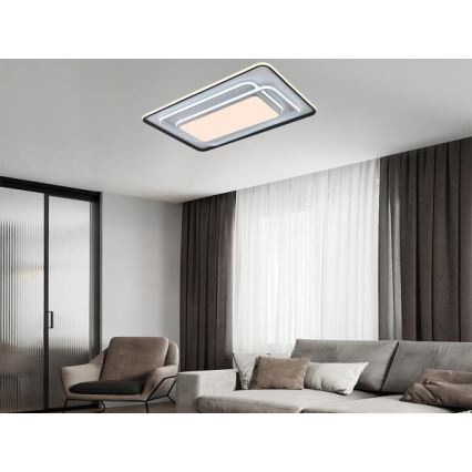 LED dimbar taklampa LED/220W/230V 3000-6500K med fjärrkontroll