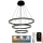 LED Dimbar taklampa LED/235W/230V 3000-6500K Ø 80 cm + fjärrkontroll
