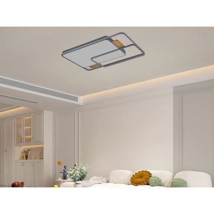 LED-dimbar taklampa LED/280W/230V 3000-6500K + fjärrkontroll