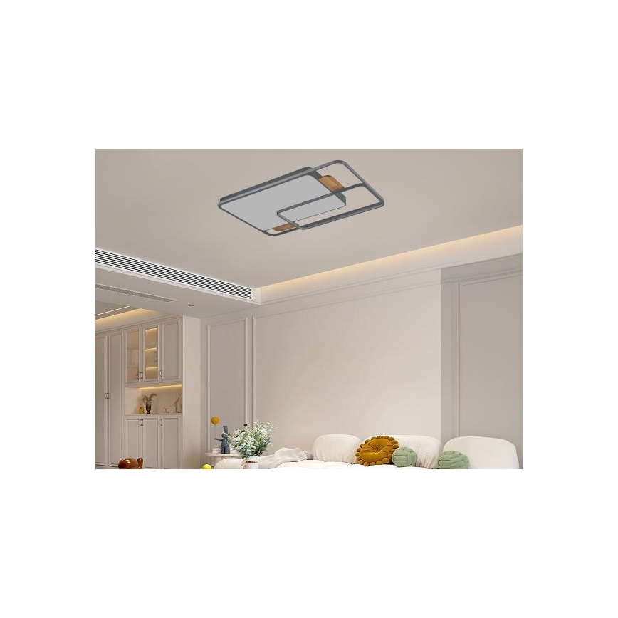 LED-dimbar taklampa LED/280W/230V 3000-6500K + fjärrkontroll