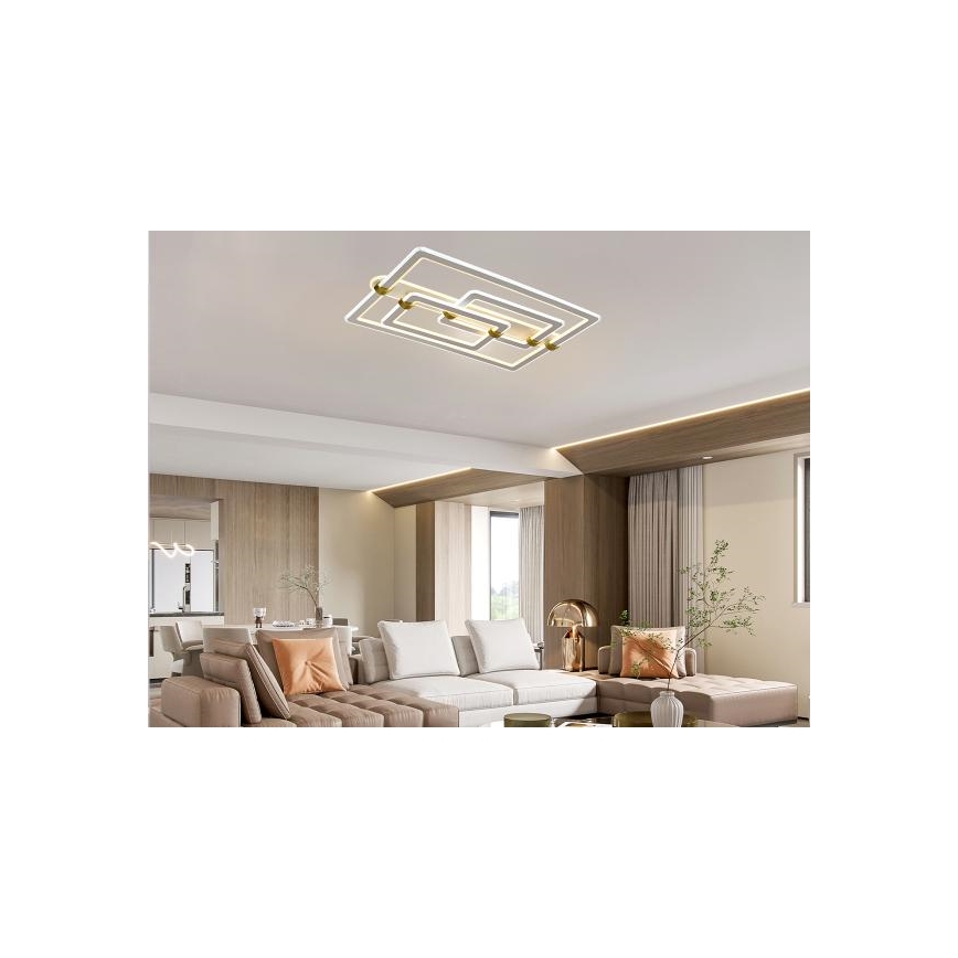 LED-dimbar taklampa LED/280W/230V 3000-6500K + fjärrkontroll