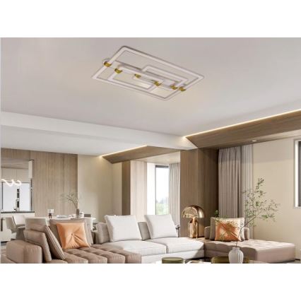 LED-dimbar taklampa LED/280W/230V 3000-6500K + fjärrkontroll