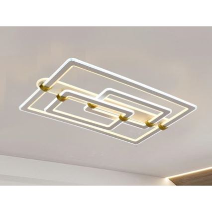 LED-dimbar taklampa LED/280W/230V 3000-6500K + fjärrkontroll