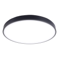 LED Dimbar taklampa LED/30W/230V 3000-6500K diameter 30 cm svart + fjärrkontroll