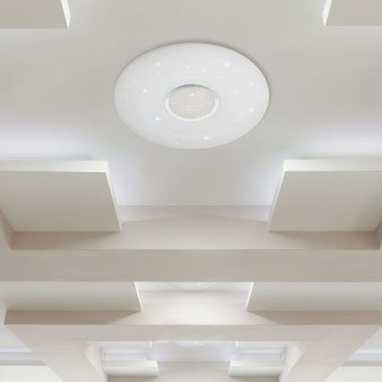 LED Dimbar taklampa LED/40W/230V 3000/4000/6500K diameter 39 cm + fjärrkontroll