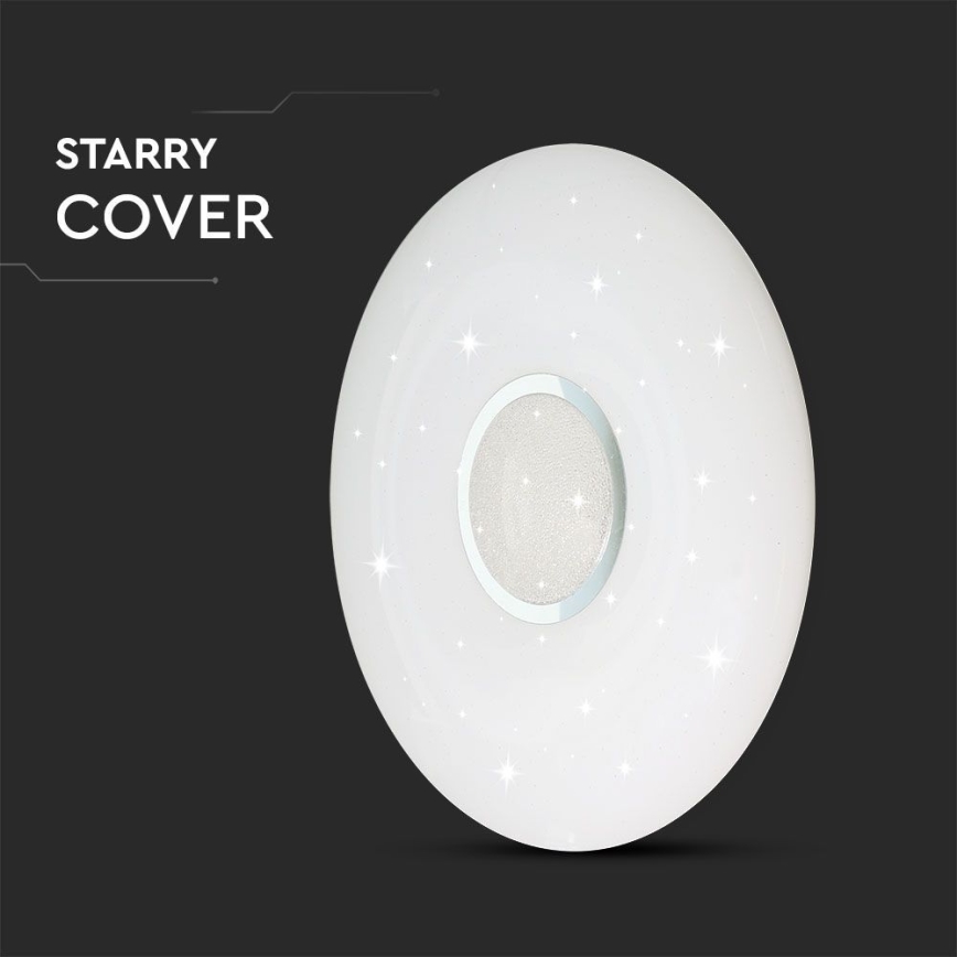 LED Dimbar taklampa LED/40W/230V 3000/4000/6500K diameter 39 cm + fjärrkontroll