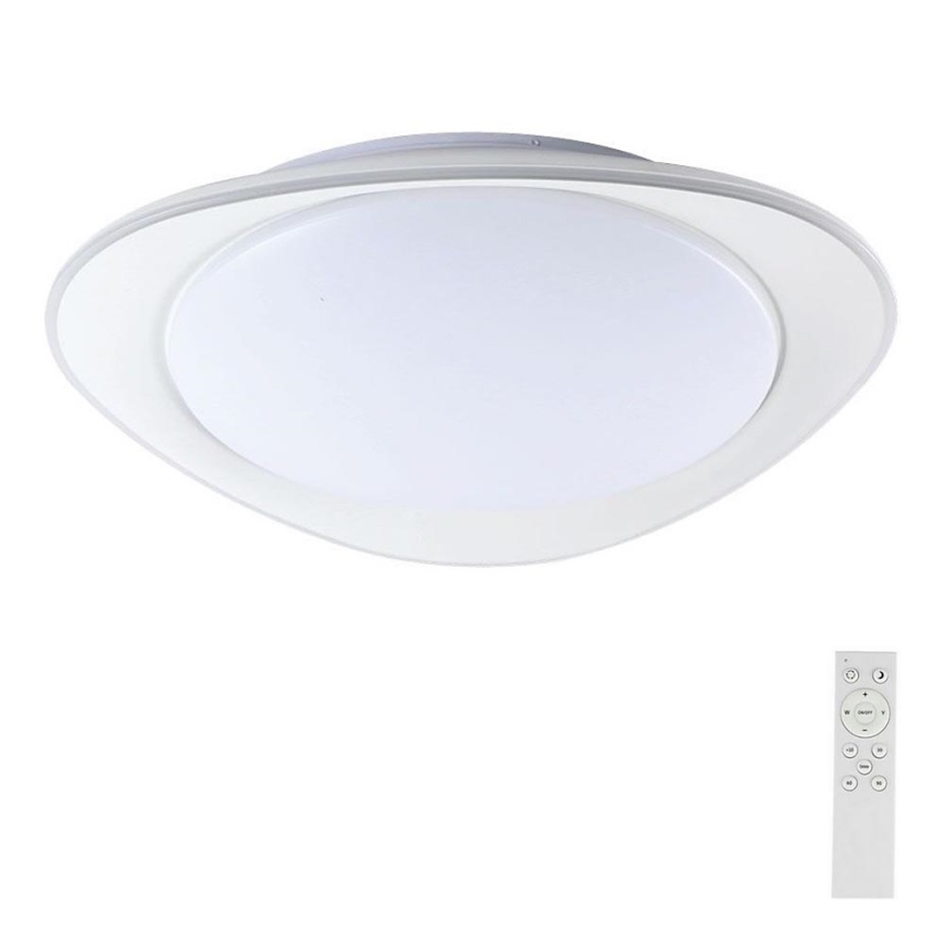 LED Dimbar taklampa LED/40W/230V 3000-6500K 45 cm vit + fjärrkontroll