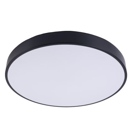 LED Dimbar taklampa LED/40W/230V 3000-6500K diameter 40 cm svart + fjärrkontroll