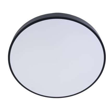LED Dimbar taklampa LED/40W/230V 3000-6500K diameter 40 cm svart + fjärrkontroll