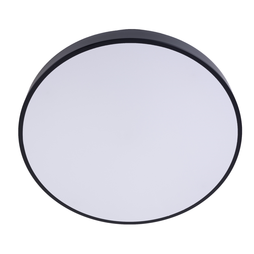 LED Dimbar taklampa LED/40W/230V 3000-6500K diameter 40 cm svart + fjärrkontroll