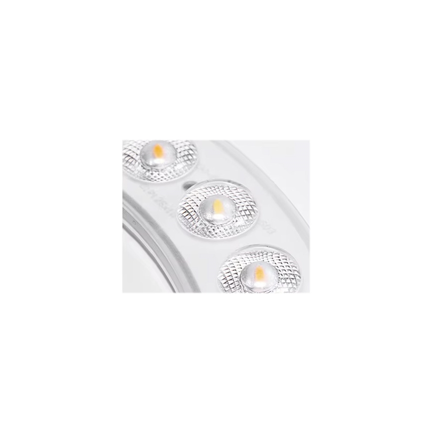 LED Dimbar taklampa LED/40W/230V 3000-6500K diameter 40 cm svart + fjärrkontroll