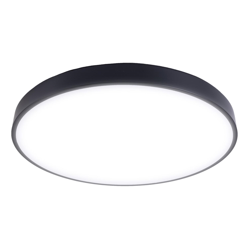 LED Dimbar taklampa LED/40W/230V 3000-6500K diameter 40 cm svart + fjärrkontroll