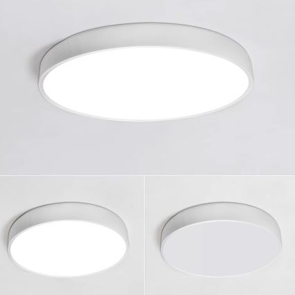 LED Dimbar taklampa LED/40W/230V 3000-6500K diameter 40 cm vit + fjärrkontroll