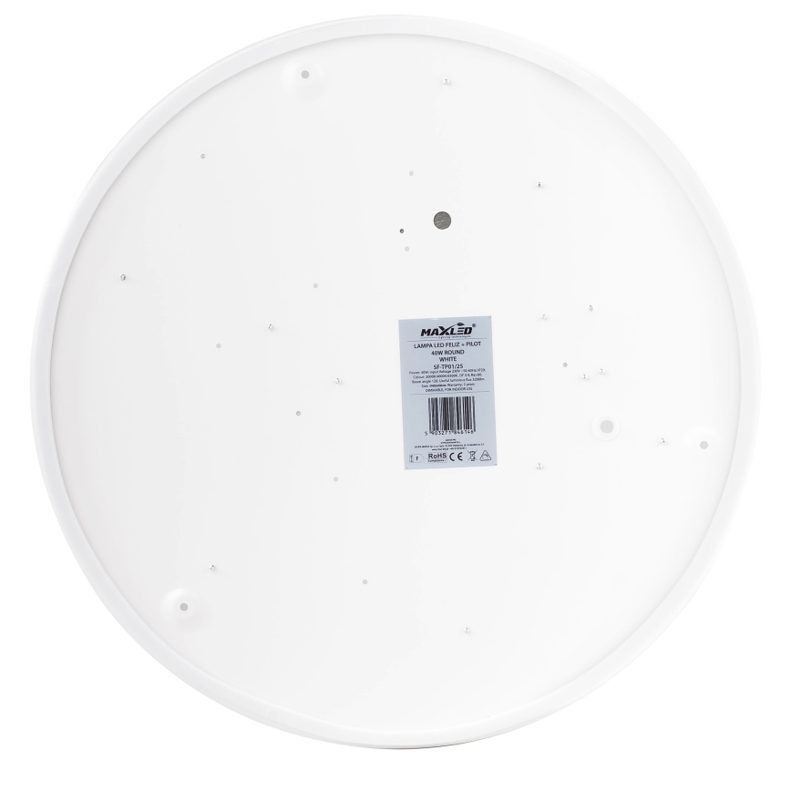 LED Dimbar taklampa LED/40W/230V 3000-6500K diameter 40 cm vit + fjärrkontroll