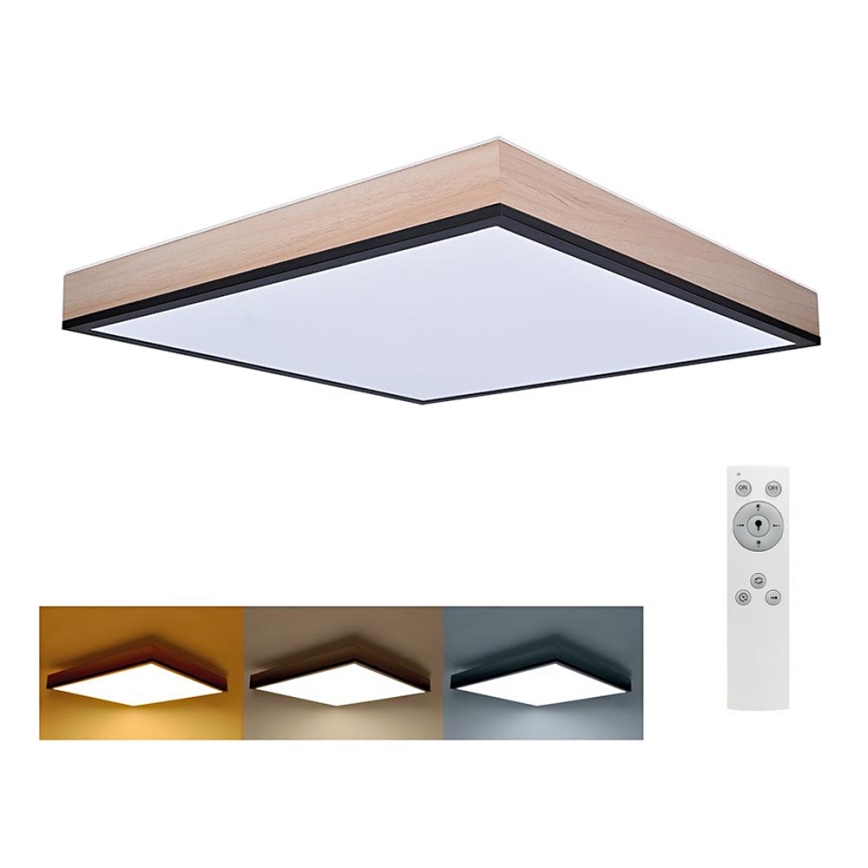 LED Dimbar taklampa LED/40W/230V 3000-6500K + fjärrkontroll