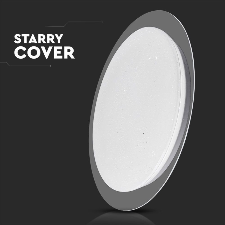 LED Dimbar taklampa LED/40W/230V 3000K/4000K/6500K + RC