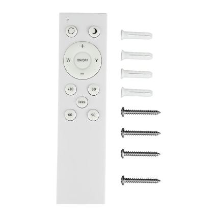 LED Dimbar taklampa LED/40W/230V 3000K/4000K/6500K + RC