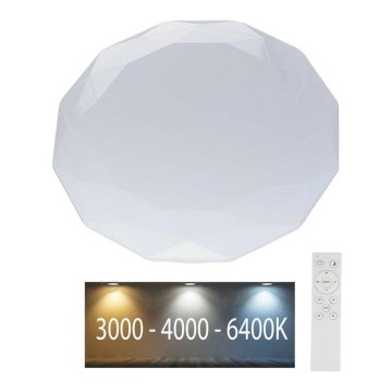 LED Dimbar taklampa LED/40W/230V 3000K/4000K/6500K + RC