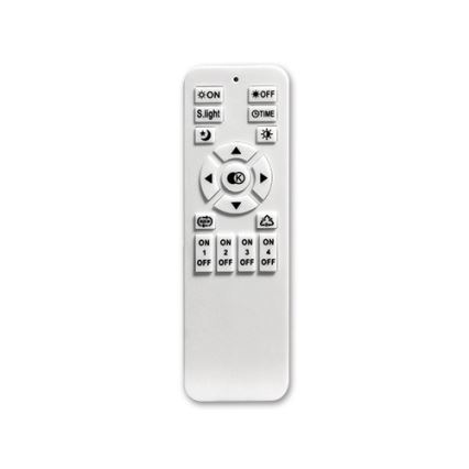 LED Dimbar taklampa LED/45W/230V 3000-6500K vit + fjärrkontroll