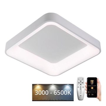 LED Dimbar taklampa LED/45W/230V 3000-6500K vit + fjärrkontroll