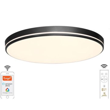 LED Dimbar taklampa LED/48W/230V 2700-6500K Wi-Fi Tuya + fjärrkontroll