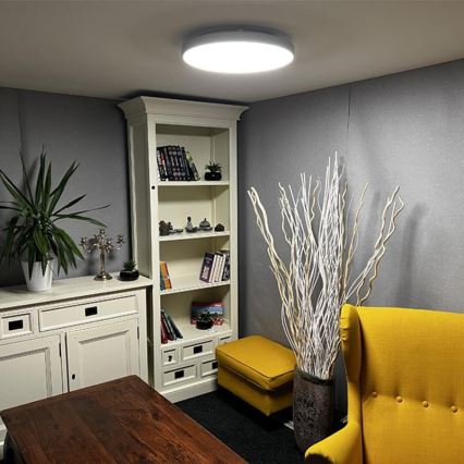 LED Dimbar taklampa LED/48W/230V 2700-6500K Wi-Fi Tuya + fjärrkontroll
