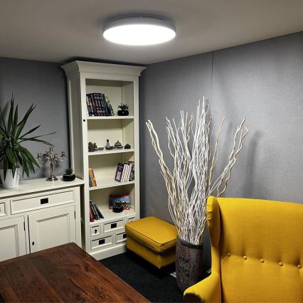 LED Dimbar taklampa LED/48W/230V 2700-6500K Wi-Fi Tuya + fjärrkontroll