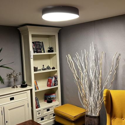 LED Dimbar taklampa LED/48W/230V 2700-6500K Wi-Fi Tuya + fjärrkontroll