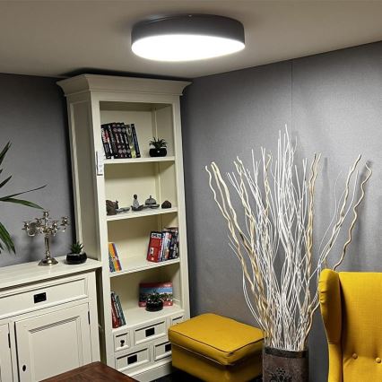 LED Dimbar taklampa LED/48W/230V 2700-6500K Wi-Fi Tuya + fjärrkontroll