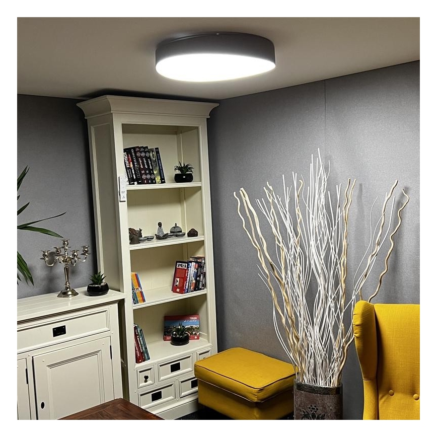 LED Dimbar taklampa LED/48W/230V 2700-6500K Wi-Fi Tuya + fjärrkontroll