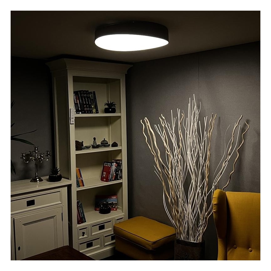 LED Dimbar taklampa LED/48W/230V 2700-6500K Wi-Fi Tuya + fjärrkontroll