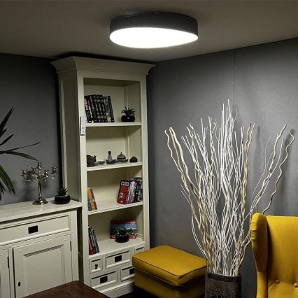 LED Dimbar taklampa LED/48W/230V 2700-6500K Wi-Fi Tuya + fjärrkontroll