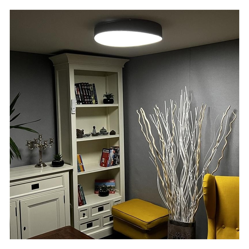 LED Dimbar taklampa LED/48W/230V 2700-6500K Wi-Fi Tuya + fjärrkontroll