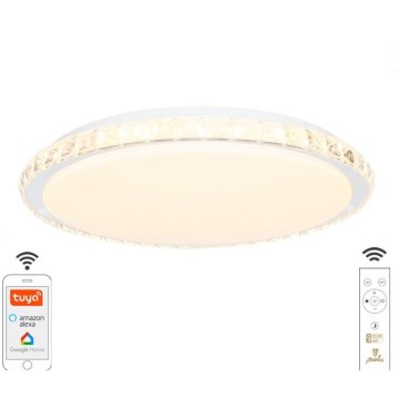 LED Dimbar taklampa LED/48W/230V 2700-6500K Wi-Fi Tuya + RC