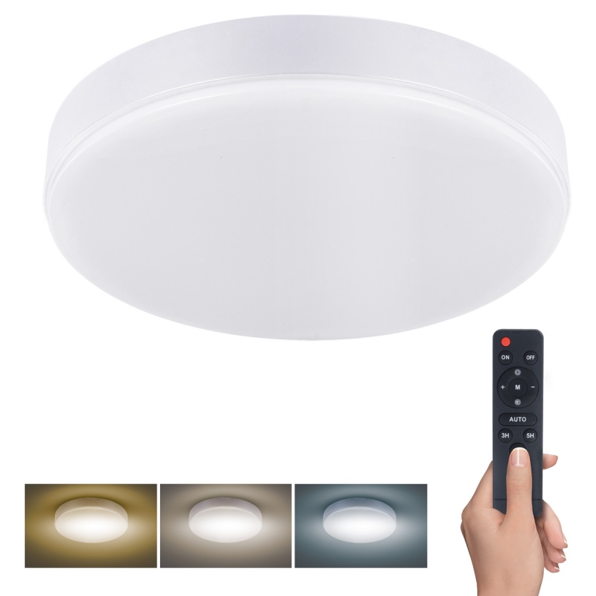 LED Dimbar taklampa LED/50W/230V 3000-6000K + fjärrkontroll