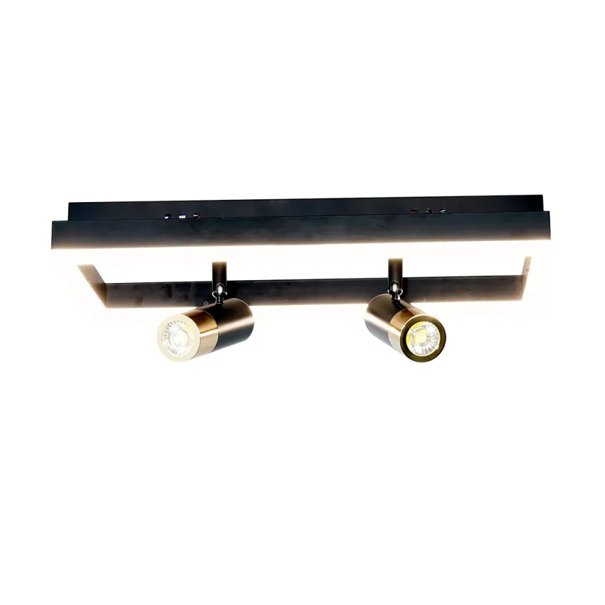 LED Dimbar taklampa LED/50W/230V 3000-6500K svart + fjärrkontroll