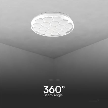 LED Dimbar taklampa LED/60W/230V 3000/4000/6500K + fjärrkontroll