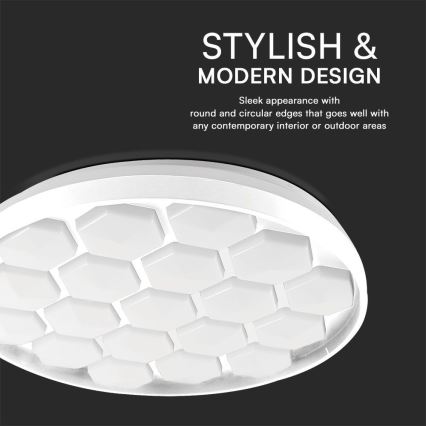 LED Dimbar taklampa LED/60W/230V 3000/4000/6500K + fjärrkontroll
