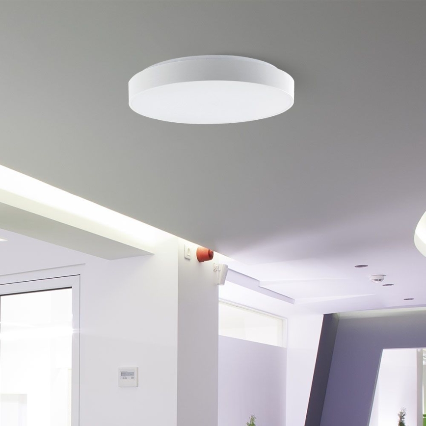 LED Dimbar taklampa LED/60W/230V 3000-6500K 49,5 cm vit + fjärrkontroll