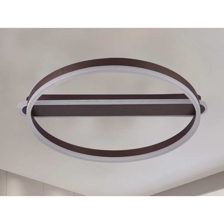 LED dimbar taklampa LED/60W/230V 3000-6500K + fjärrkontroll