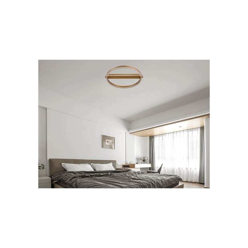 LED dimbar taklampa LED/60W/230V 3000-6500K + fjärrkontroll