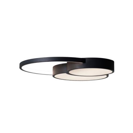 LED Dimbar taklampa LED/60W/230V 3000-6500K svart + fjärrkontroll