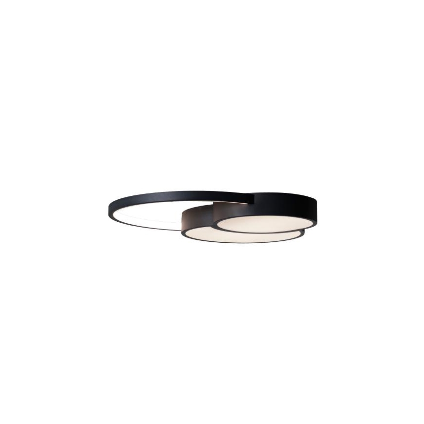 LED Dimbar taklampa LED/60W/230V 3000-6500K svart + fjärrkontroll