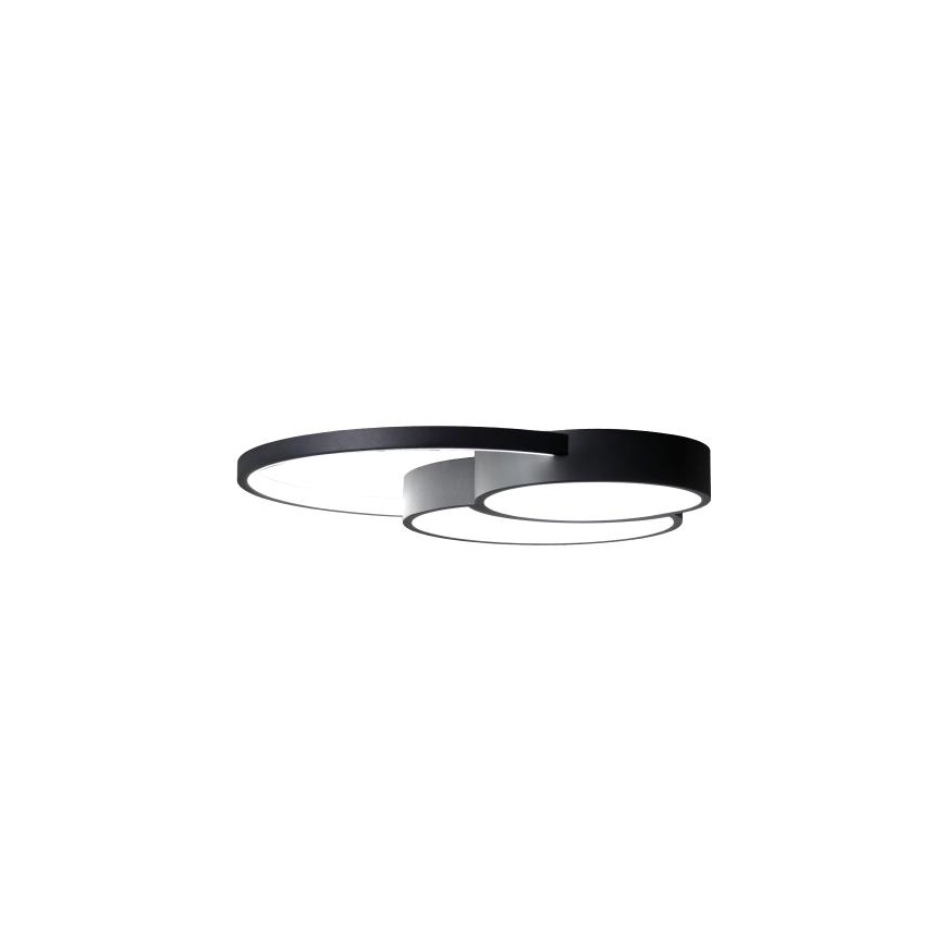 LED Dimbar taklampa LED/60W/230V 3000-6500K svart + fjärrkontroll